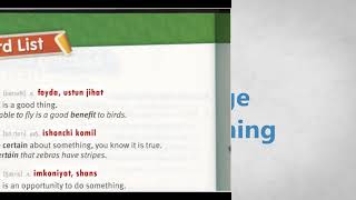 Essential English words {1} unit 10. Uzbek-English | Effortless language learning screenshot 1