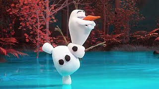 AT HOME WITH OLAF 'Dancing On Ice' Trailer (NEW Frozen, 2020)