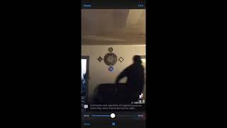 Didn't See That Coming: Dude Got Caught Slipping In The Trap While On Facebook Live!