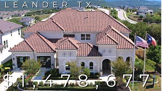 Inside a $2,000,000 House in Leander Texas! North Of Austin Texas | TOLL BROTHERS | 5 Stars Builder!