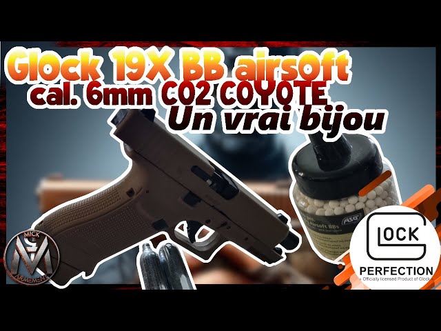 Glock 19x 6mm Airsoft ! Vraiment terrible 