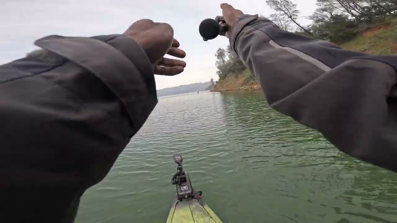 Lake Berryessa BASS FISHING (DEEP INTO WINTER) 