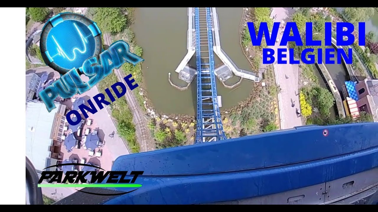 Pulsar - Walibi Belgien -POV Onride -  Mack Rides - Power Splash - Parkwelt