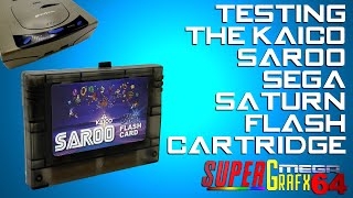 Testing The Sega Saturn Saroo Cartridge from Kaico - With Cyrus Martin
