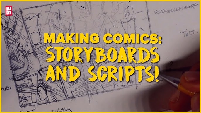 Draw a comic page based on your script by Wmartstudio6