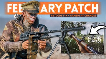 MASSIVE TTD NETCODE FIX + Gameplay Changes! - Battlefield 5 February Update Patch Notes