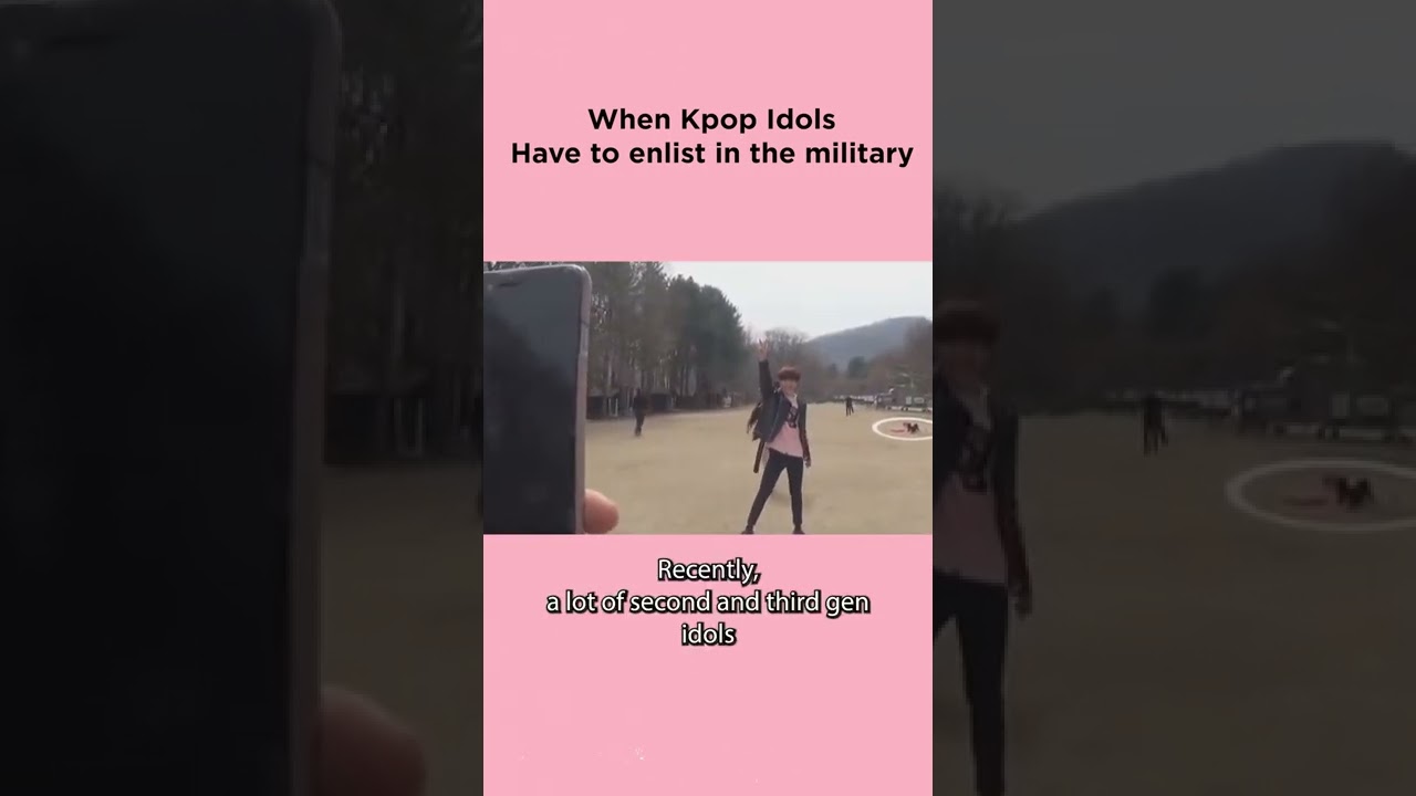 When Kpop Idols Enlist to Military