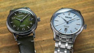 Two New Crazy Dial Seikos For A Nice Price - Seiko Presage SRPF41 \u0026 SRPF53