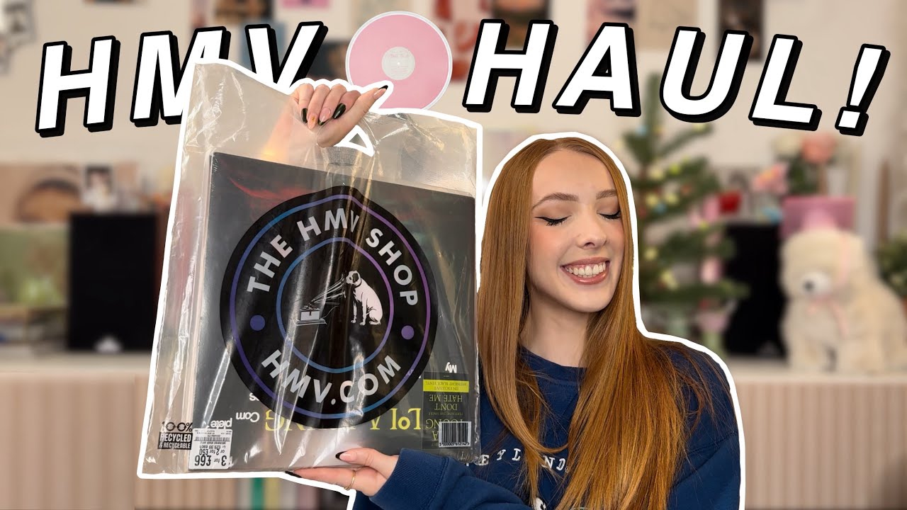 Первая покупка винила в 2026 году! Декабрьские покупки винила в HMV! 💿