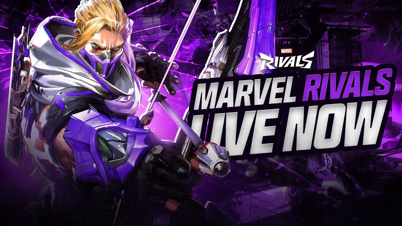Free Marvel Rivals Youtube Thumbnail - Hawkeye Thumbnail Template - YouTube