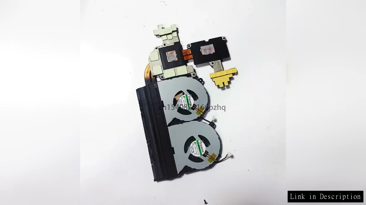 Used Aptop Cpu Cooling Fan With Heatsink For Lenovo Ideapad Y700 Y700-15ISK Y700-15ISE Y700-15IFI AT