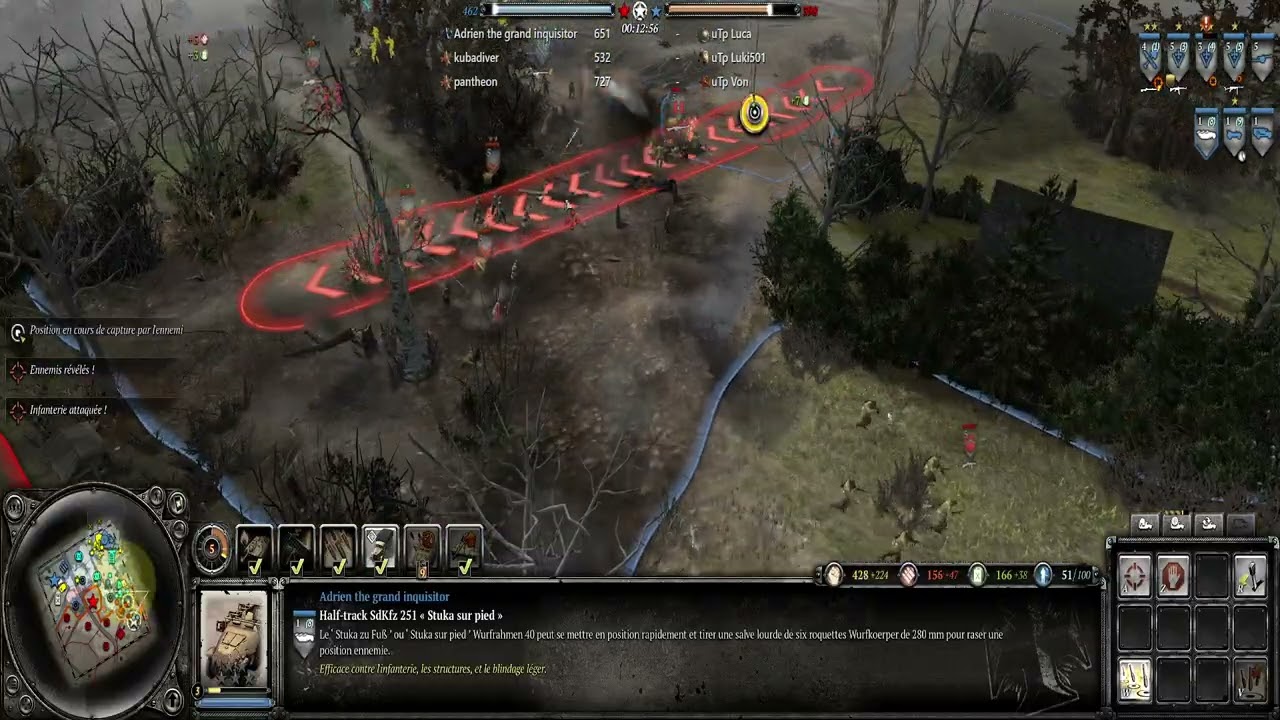 COH2 #113 Carnage à travers les champs (3v3 Champs de Winnekendonk)