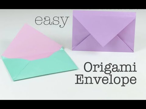 How to make Paper Envolope - YouTube