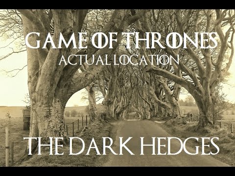 Game Of Thrones Location Ireland The Dark Hedges Youtube
