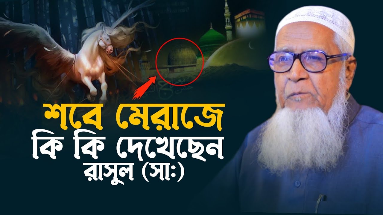 শবে মেরাজে রাসুল (সাঃ) কি কি দেখেছেন | আল্লামা লুৎফর রহমান Sob e Miraj Waz Allama Lutfur Rahman