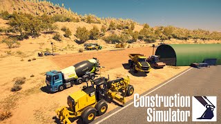 New Airfield DLC Contract Beginnings ~ Construction Simulator Airfield Expansion