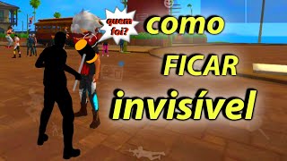 COMO FICAR INVISÍVEL NA ILHA DOS GADOS FF / BUG DO MARTEL0