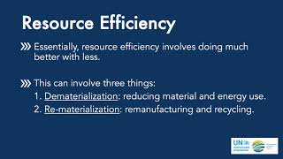 What Is Resource Efficiency? - Resource Efficiency Dictionary