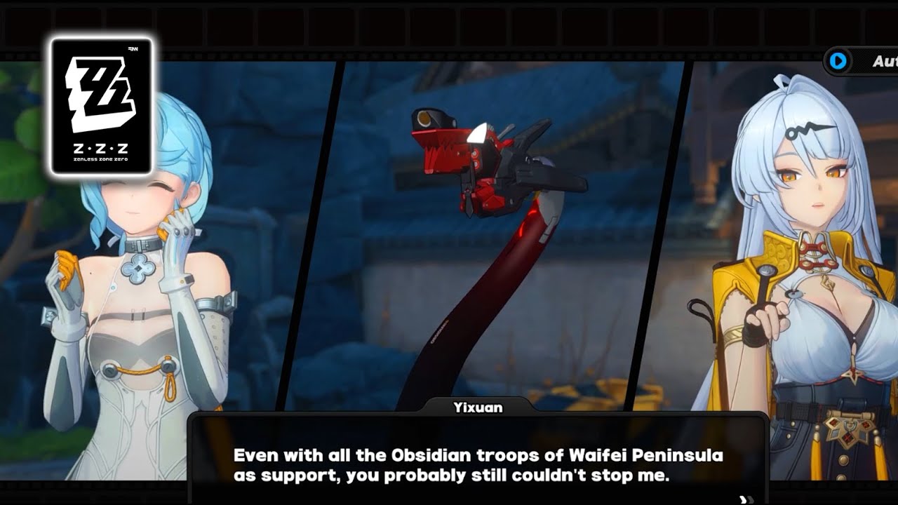 Yixuan Kidnaped Wise & Obol Squad Break in JP Dub EN Sub - Zenless Zone Zero