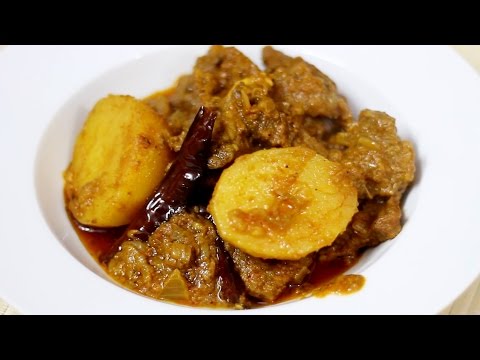 Bengali Style Mutton Curry or Kosha Mangsho Recipe - How to make spicy mutton in pressure cooker