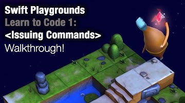 Swift Playgrounds - Issuing Commands (Learn to Code 1)
