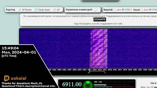 6911 kHz USB | Live 🔴