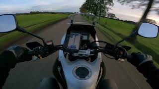 Suzuki XF650 full throttle (short clip)