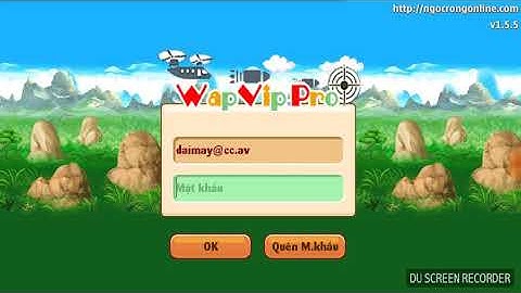 cho nick ngọc rồng sv1 ss có đệ tử