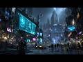 Dark Cyberpunk Background Music for Work & Productivity