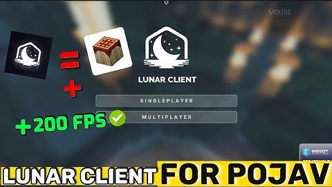 Lunar Client for Pojavlauncher | boost FPS || Hindi | 2023