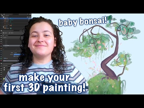 My 3D grease pencil painting process in Blender - 3D Blendered
