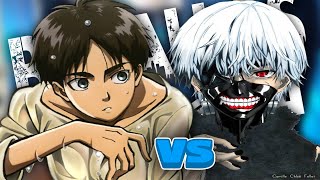 Eren Jaeger VS Ken Kaneki || Batallas Virales de Rap || FT PatronSempai (Prod. Laykx)