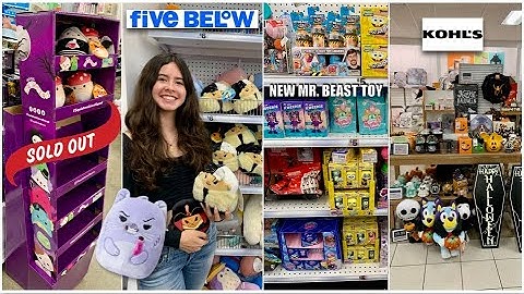 I WAS LATE? NEW 2025 Halloween MINI SQUISHMALLOWS at Five Below! 🎃 Hunting for blind bags & more...
