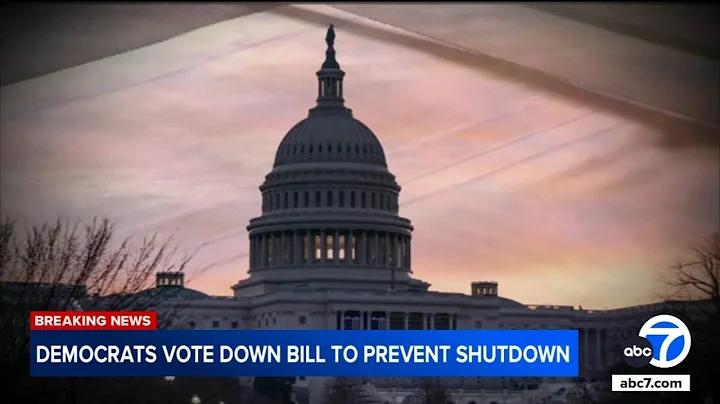 Democrats vote down GOP funding bill, putting government on path to shutdown