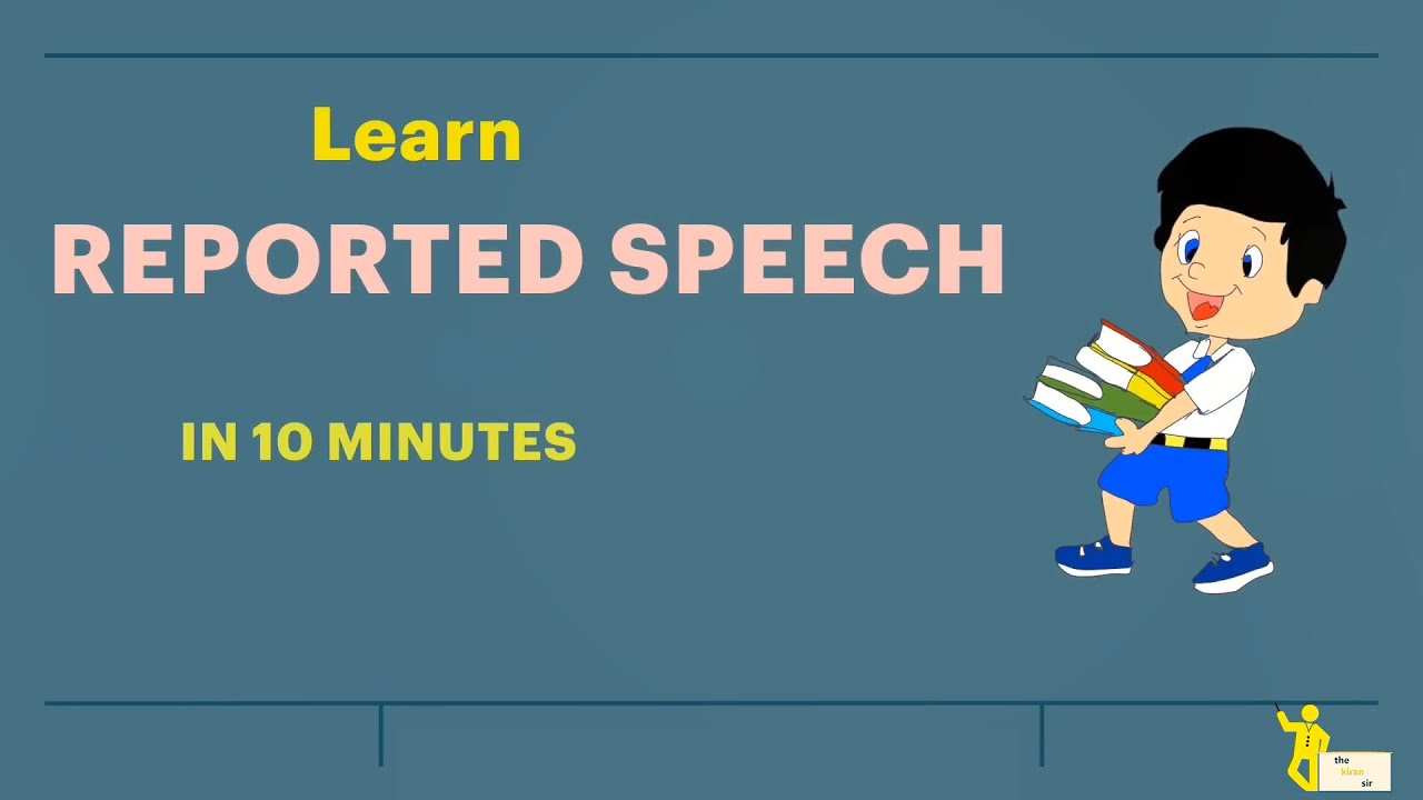 reported speech 8th class