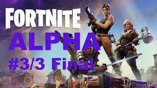 Fortnite Alpha - Gameplay (3/3) - Playing with RolliePollieTV