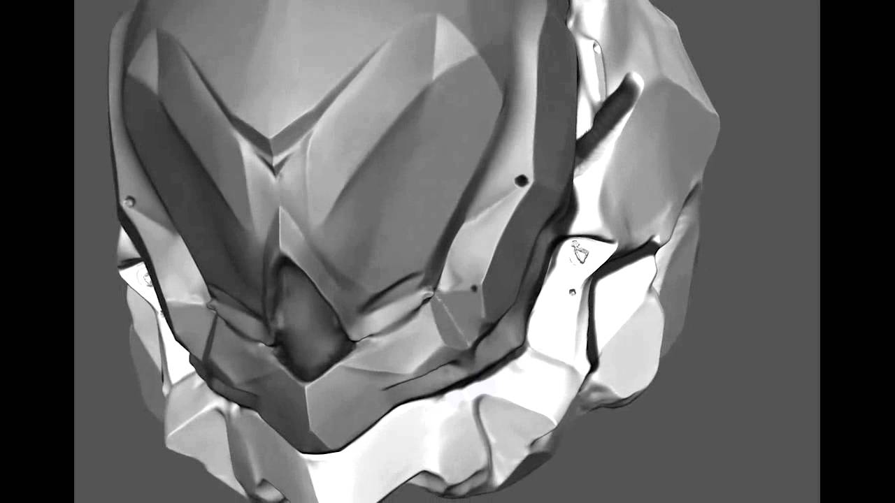 how to create brushed metal zbrush