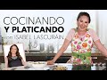 ¡Cocinando con  amigos famosos! Invitada: Isabel de Pandora 💕| Gloria Calzada