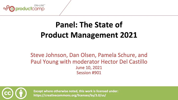 Panel: The State of Product Management 2021