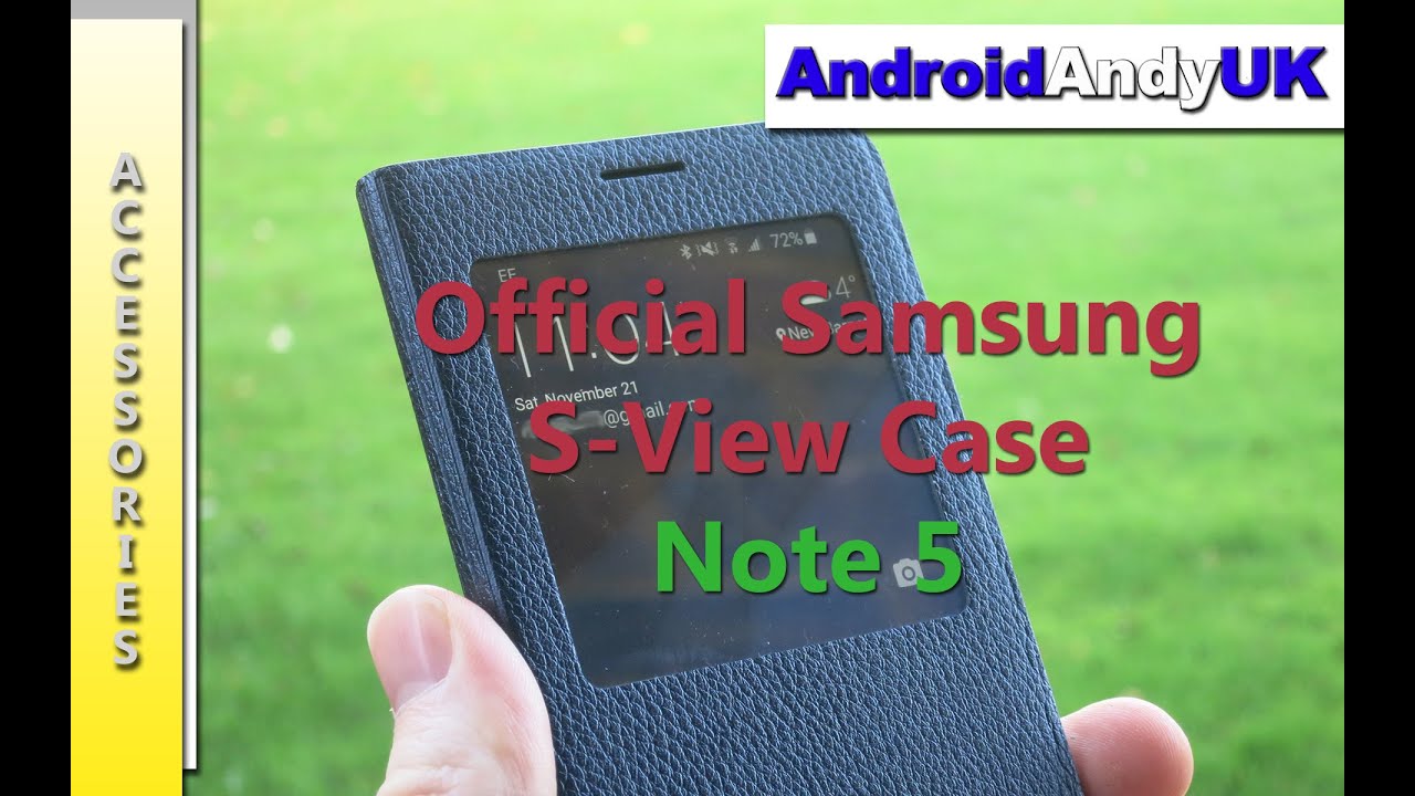 Official Samsung S-View Case for Galaxy Note 5