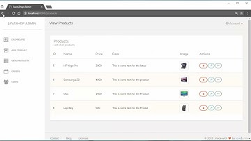 Full Stack Web Development Course  - Admin Panel - 17 Dashboard Configurations