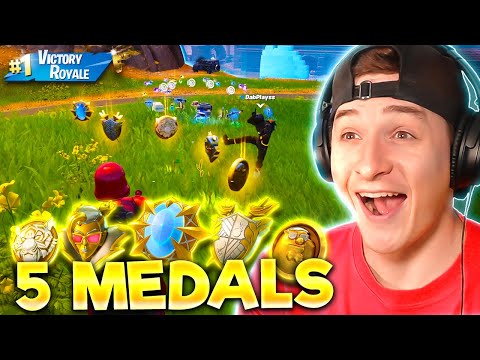 We got ALL 5 MEDALLIONS in Fortnite Chapter 5
