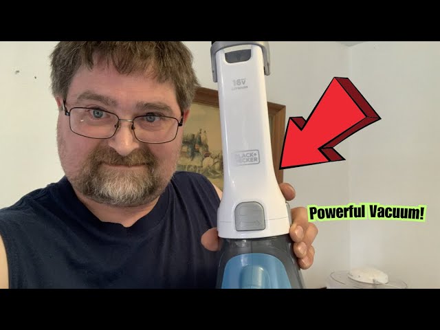 BLACK+DECKER dustbuster AdvancedClean Cordless Handheld Vacuum (CHV1410L),  Blue, White, 21oz - AliExpress