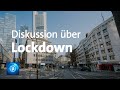 Diskussion über schnellen Lockdown