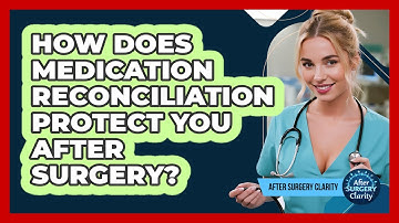 How Does Medication Reconciliation Protect You After Surgery? - After Surgery Clarity