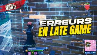 90% des joueurs font ces erreurs en late game (analyse abonnés Fortnite)