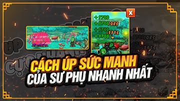 Ngọc Rồng Online - Cách Úp Sức Mạnh Sư Phụ Cực Nhanh