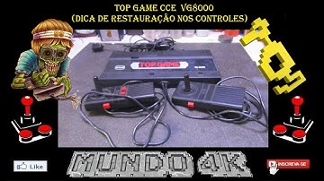 Top Game CCE  VG8000  (Dica de Restauração nos controles)