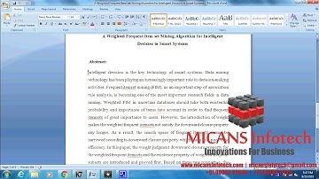 A Weighted Frequent Item set Mining Algorithm for Intelligent Decision in Smart Systems