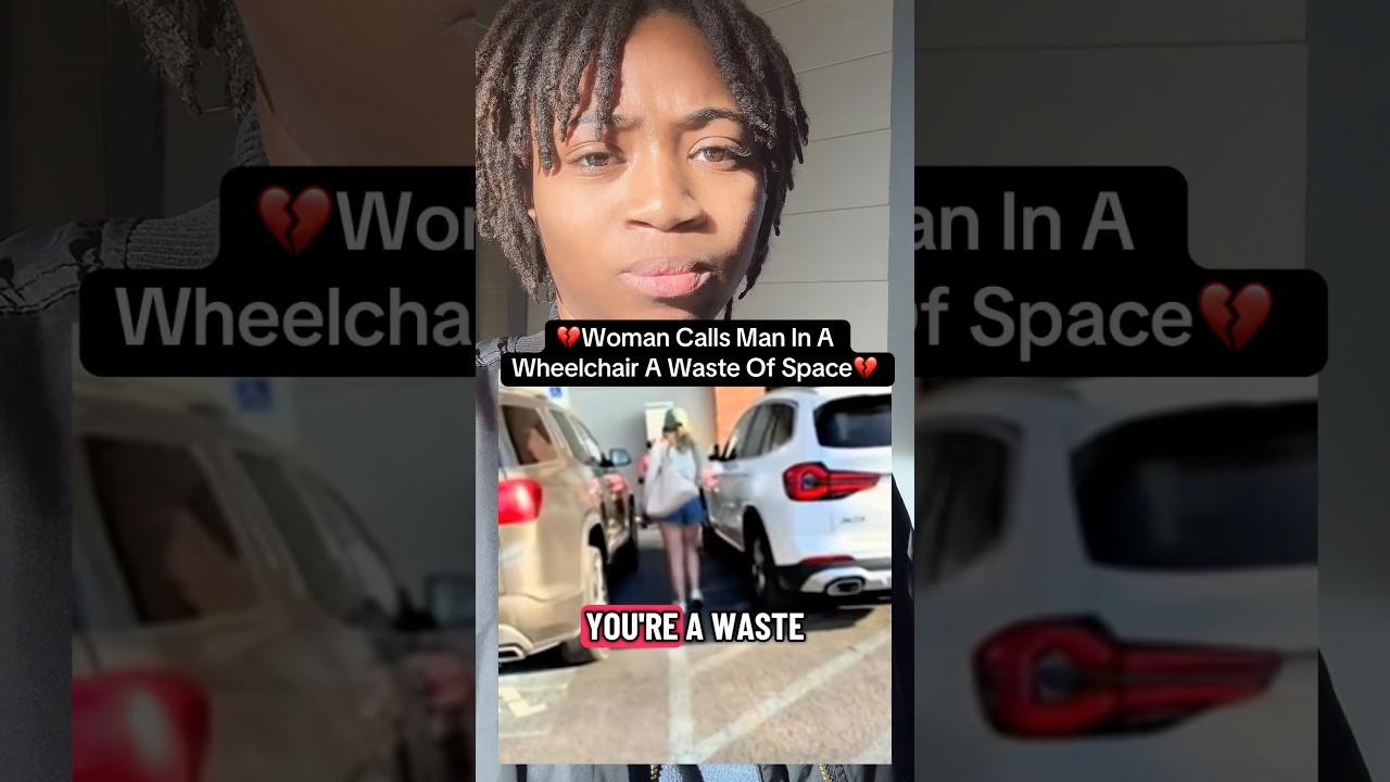 Woman Calls Disabled Man A Waste Of Space 